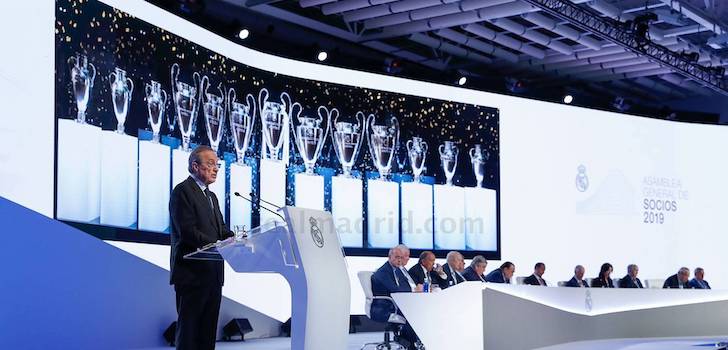 Pérez (Real Madrid): “El reto es seguir ganando, en un escenario internacional del fútbol cada vez más complejo”